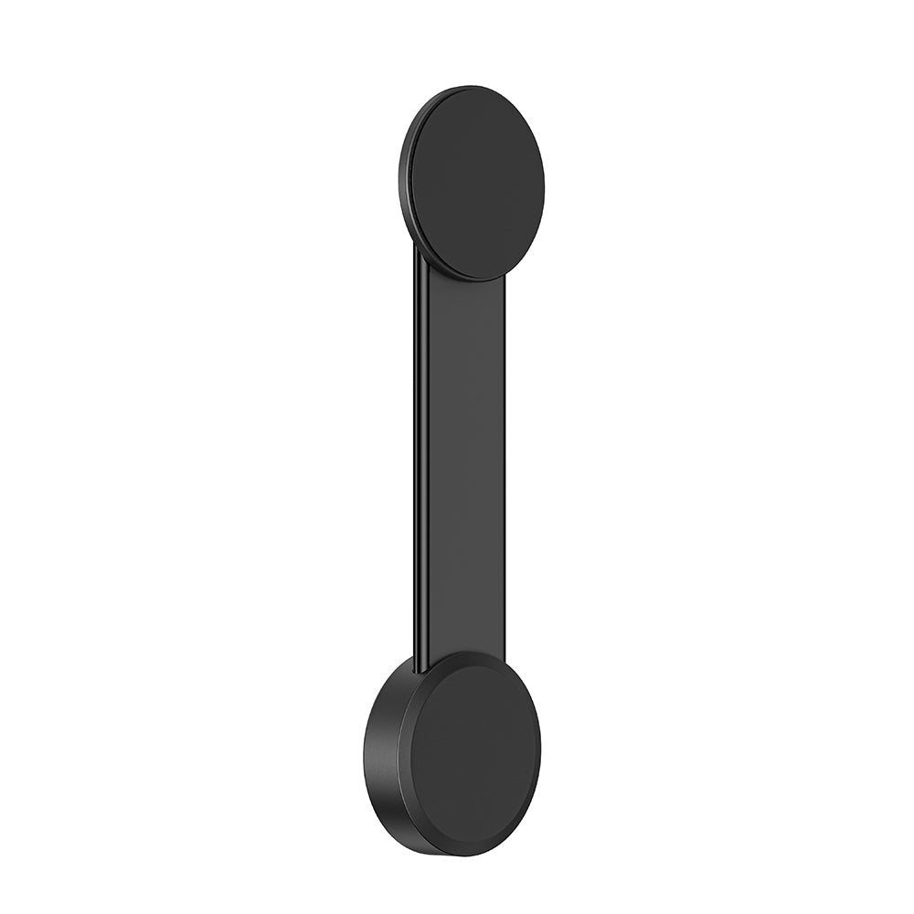 Amazingthing Explorer Pro Mag Magnetik M-safe Uyumlu Bükülebilen Eğimli ve Düz Zemin Araç Telefon Tutucu Siyah