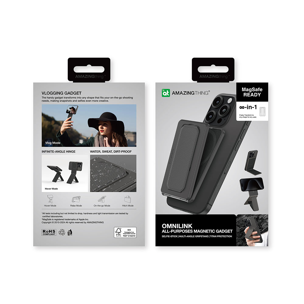 AmazingThing Omni Link Magnetic Stand Siyah