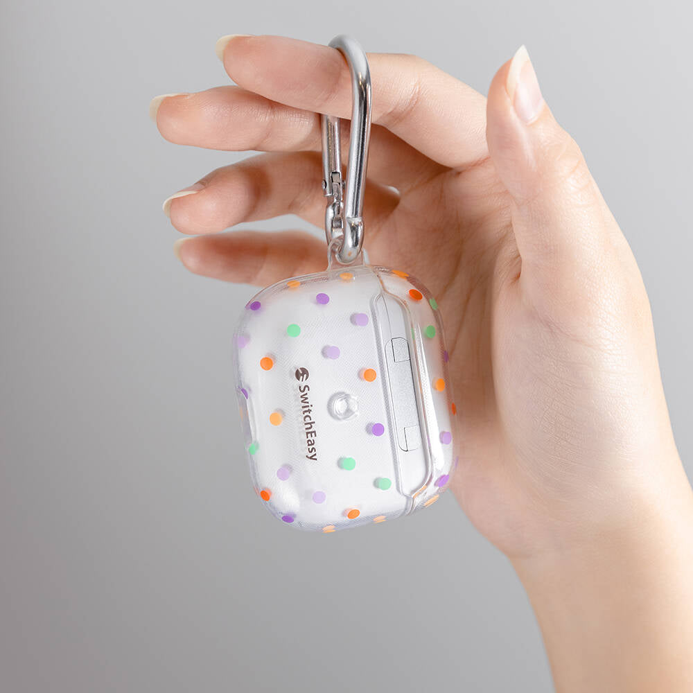Apple Airpods 3. Nesil Kılıf Çift IMD Baskılı Lisanslı Switcheasy Artist Kapak Siyah