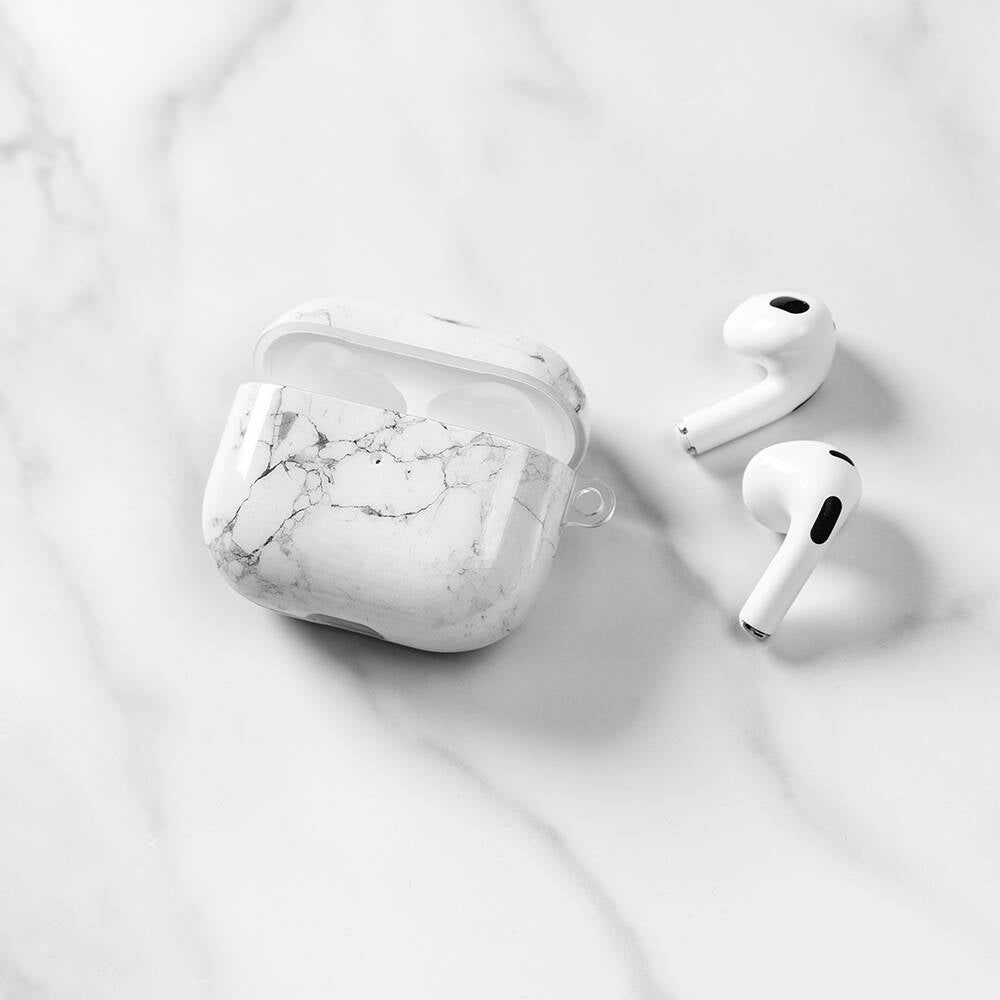 Apple Airpods 3. Nesil Kılıf Çift IMD Baskılı Lisanslı Switcheasy Artist Kapak Siyah