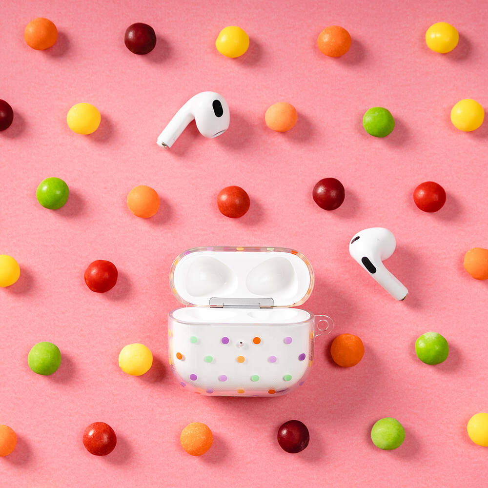 Apple Airpods 3. Nesil Kılıf Çift IMD Baskılı Lisanslı Switcheasy Artist Kapak Siyah