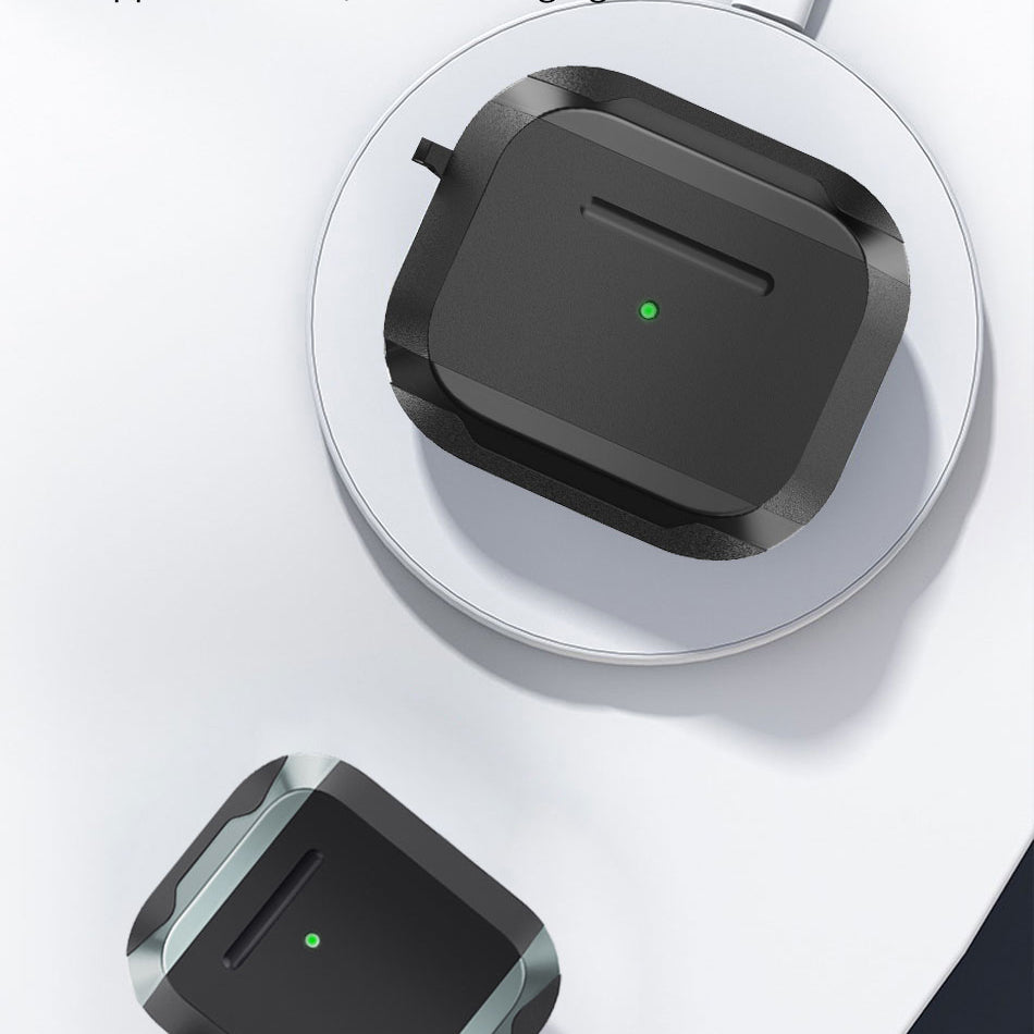 Apple Airpods 3. Nesil Kılıf Wiwu JD-102 Defender Anti Shock Koruyucu Kılıf Gri