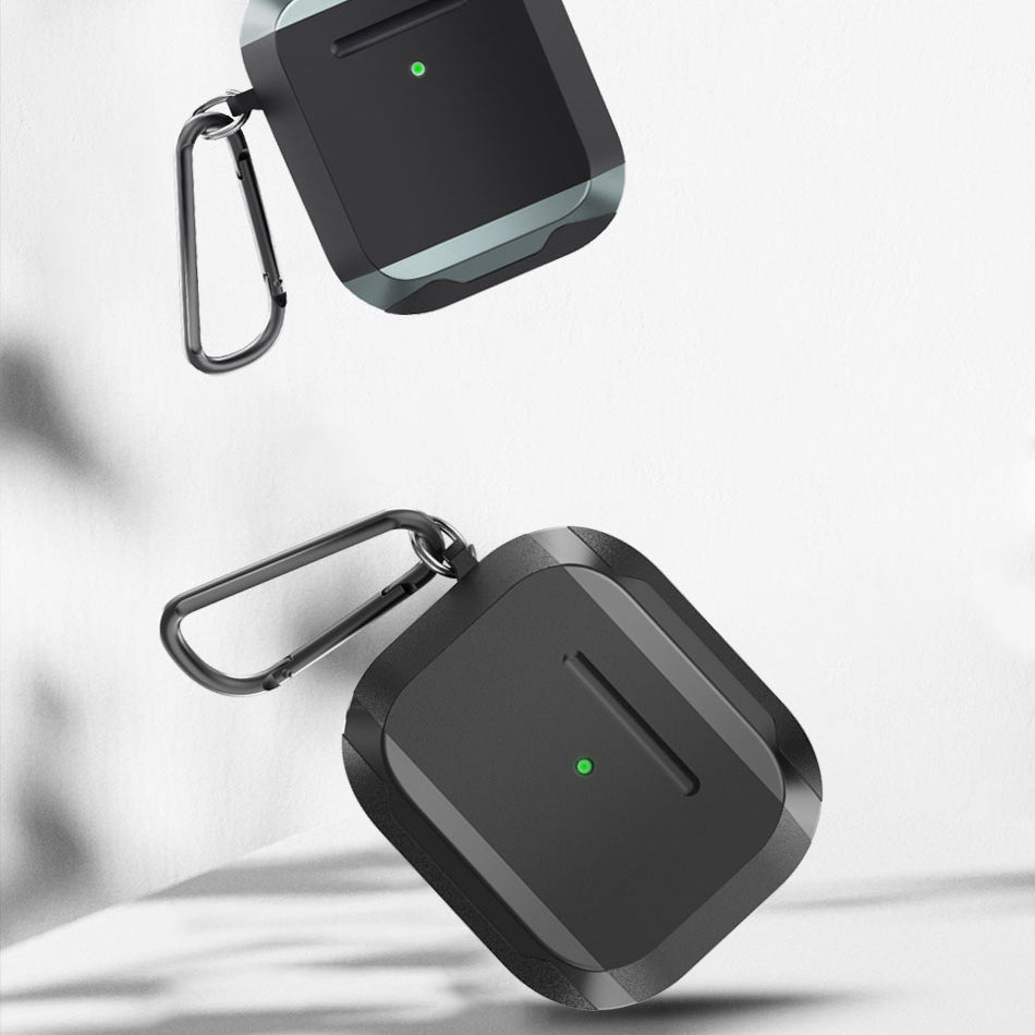 Apple Airpods 3. Nesil Kılıf Wiwu JD-102 Defender Anti Shock Koruyucu Kılıf Gri