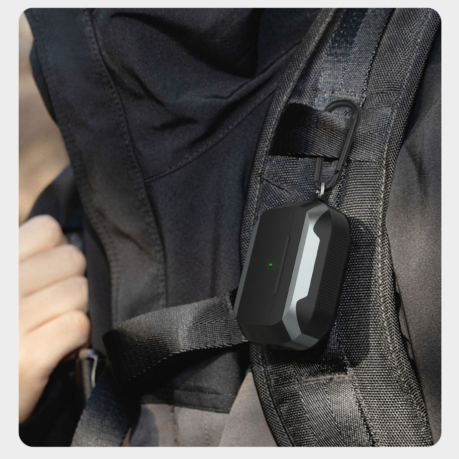 Apple Airpods 3. Nesil Kılıf Wiwu JD-102 Defender Anti Shock Koruyucu Kılıf Siyah
