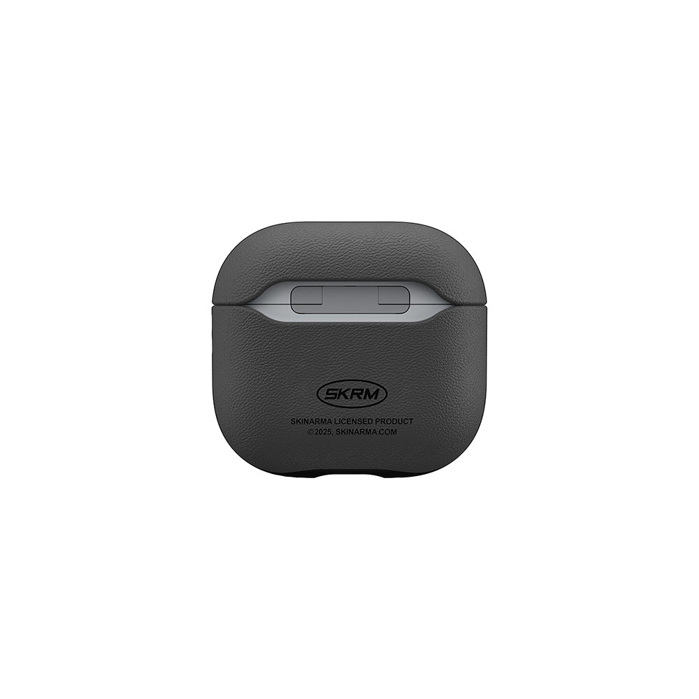 Apple Airpods 4 Kılıf Skinarma PU Deri Tasarım Spunk Kılıf Koyu Yeşil