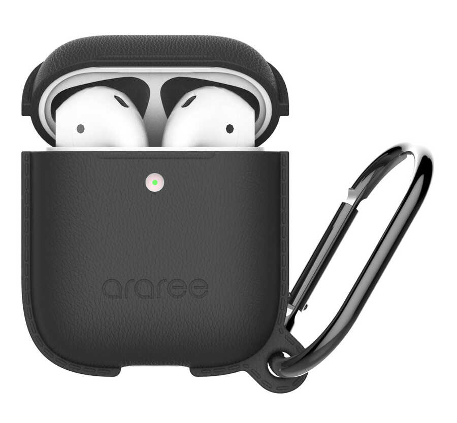 Apple Airpods Kılıf Araree Pops Kapak Siyah