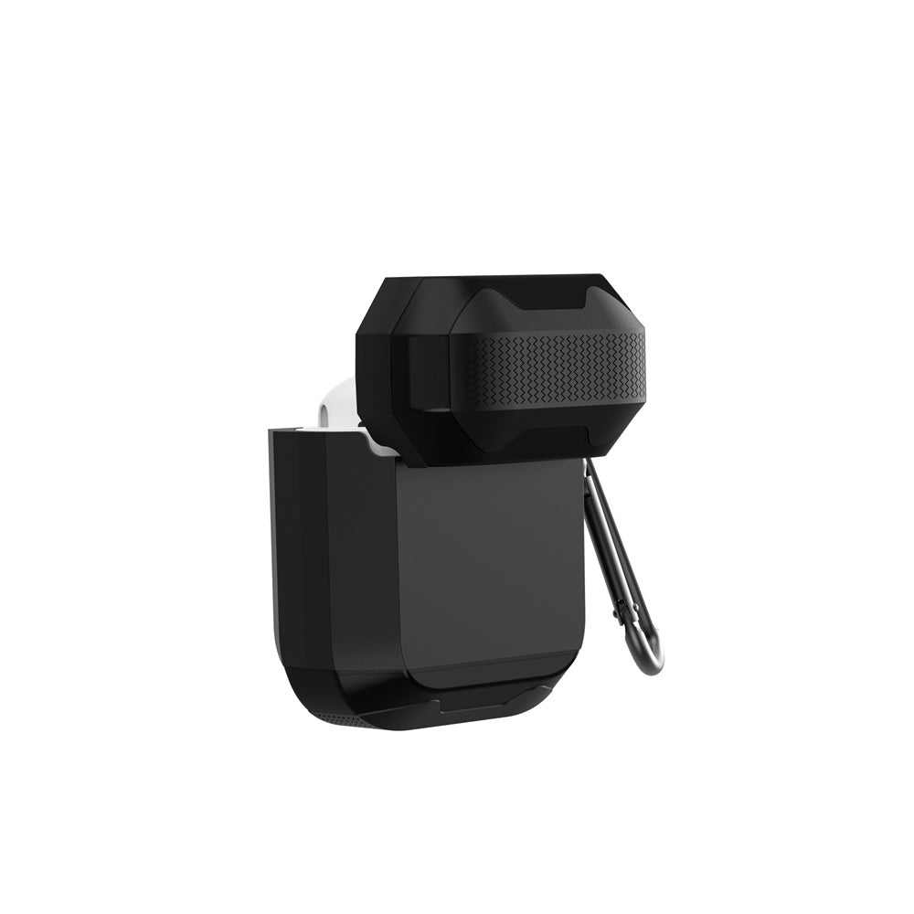 Apple Airpods Kılıf Wiwu JD-102 Defender Anti Shock Koruyucu Kılıf Siyah