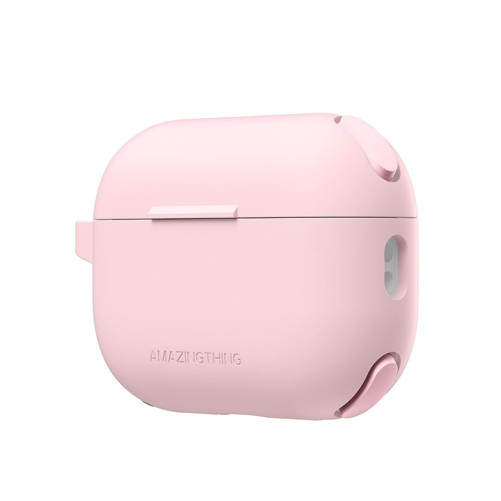 Apple Airpods Pro 2 Amazingthing Airbag Köşe Tasarımlı Omni Serisi Silikon Kapak Siyah