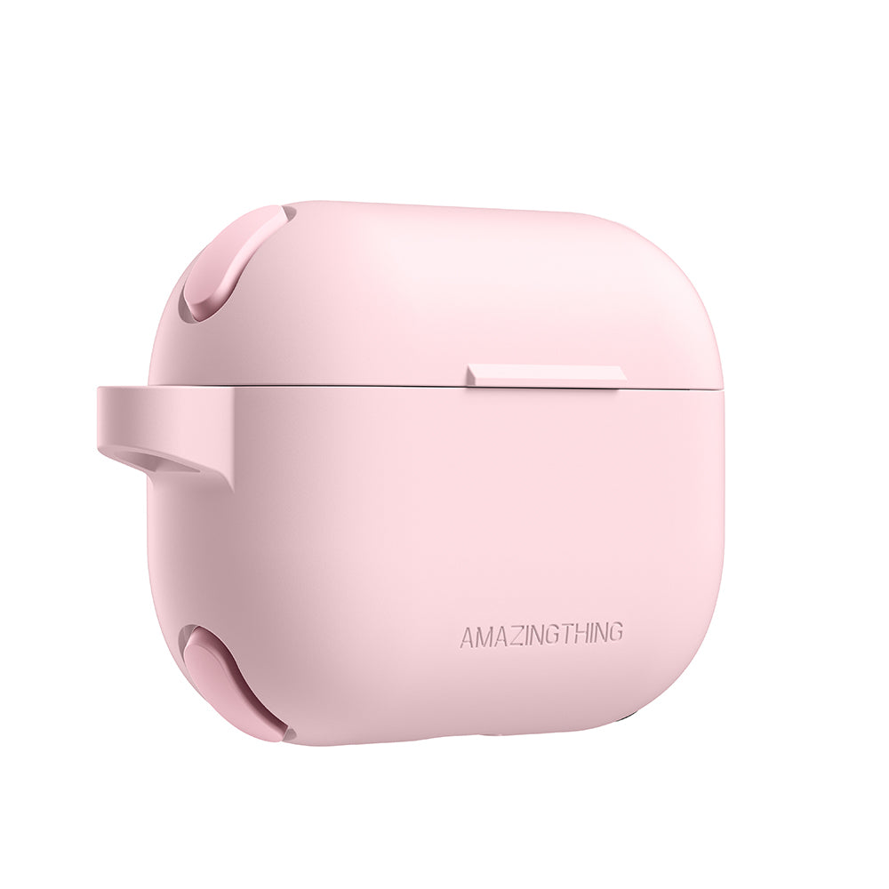 Apple Airpods Pro 2 Amazingthing Airbag Köşe Tasarımlı Omni Serisi Silikon Kapak Gri