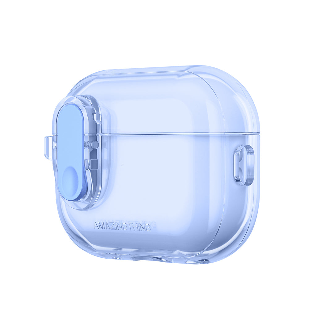Apple Airpods Pro 2 Amazingthing Magnetik Kilit Tasarımlı Minimal Serisi Kılıf Desert Titanyum