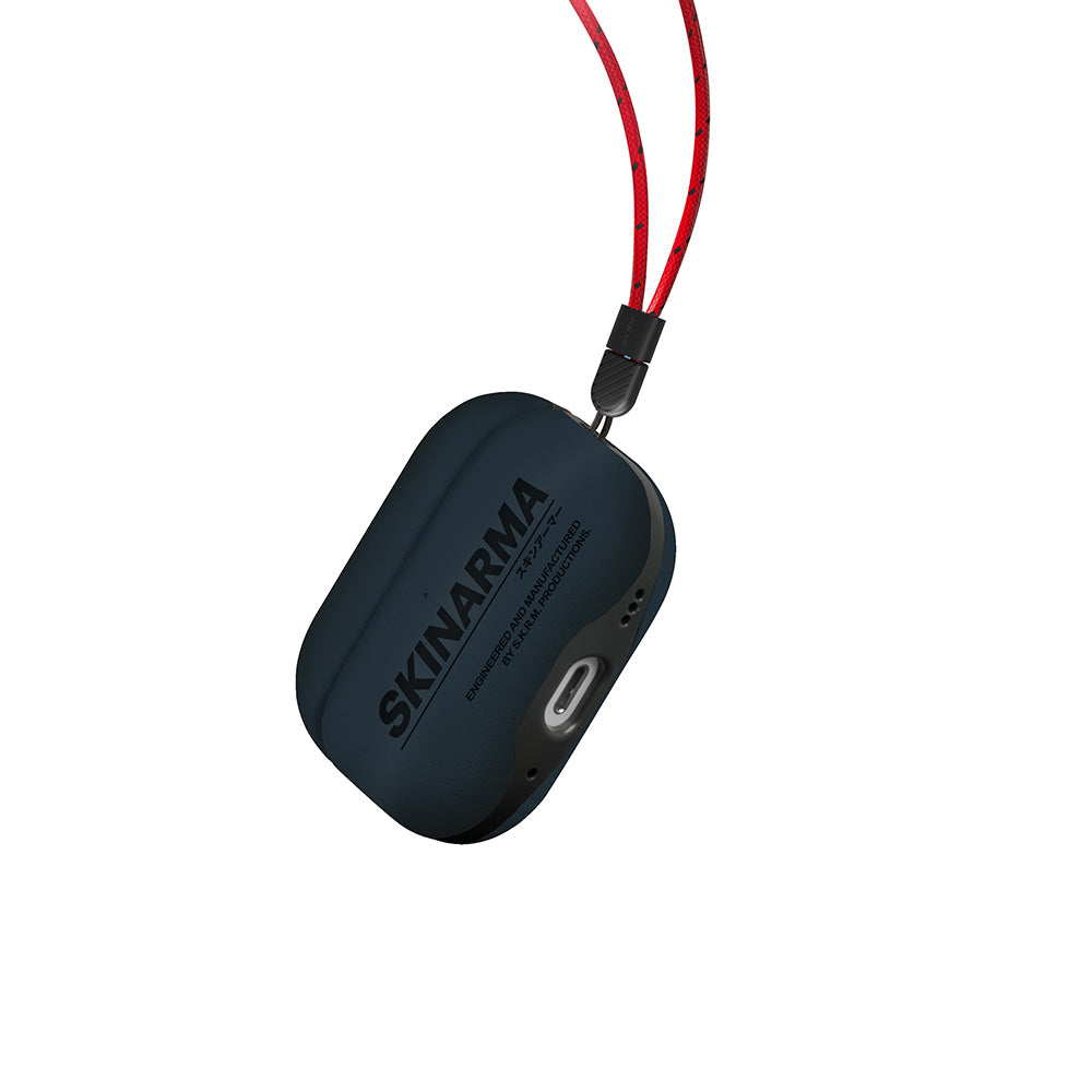Apple Airpods Pro 2 Kılıf SkinArma PU Deri Tasarım Spunk Kılıf Krem