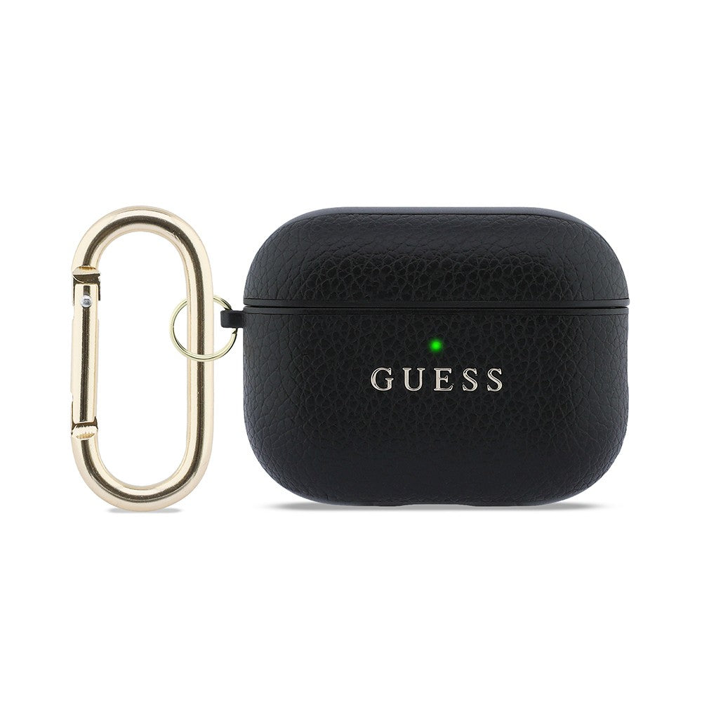 Apple Airpods Pro 3 Kılıf Guess Orjinal Lisanslı Anahtarlıklı PU Deri Kapak