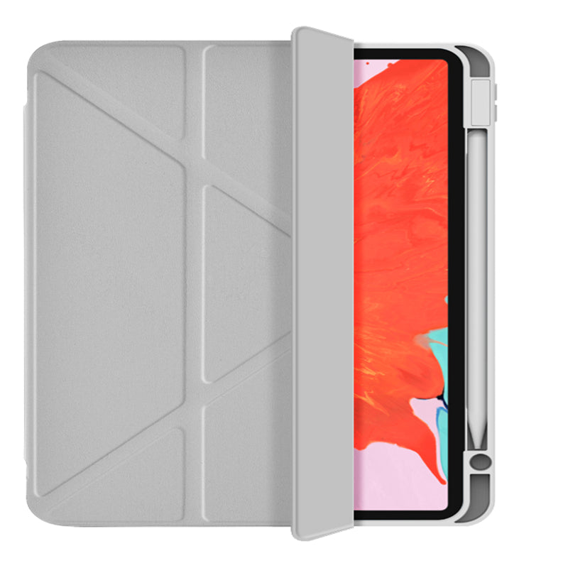 Apple iPad Air 10.9 2020 (4.Nesil) Wiwu 360° Dönebilen Standlı Magnetik Koruyucu Tablet Kılıfı