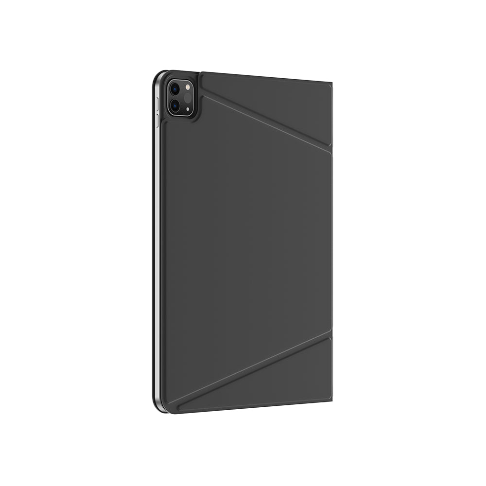 Apple iPad Air 11 2025 M3 Amazingthing Matte Pro Mag Folio Katlanabilir Magnetik Standlı Kılıf Pembe