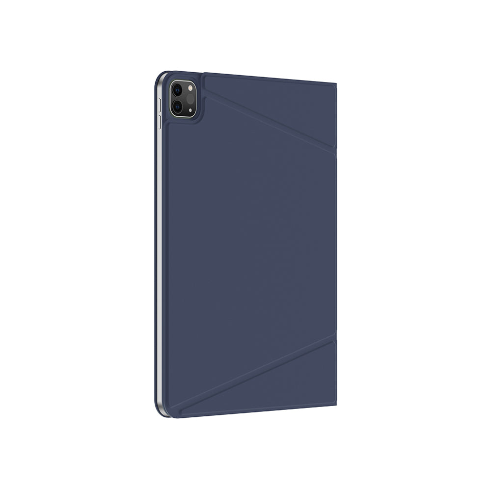 Apple iPad Air 11 2025 M3 Amazingthing Matte Pro Mag Folio Katlanabilir Magnetik Standlı Kılıf Pembe