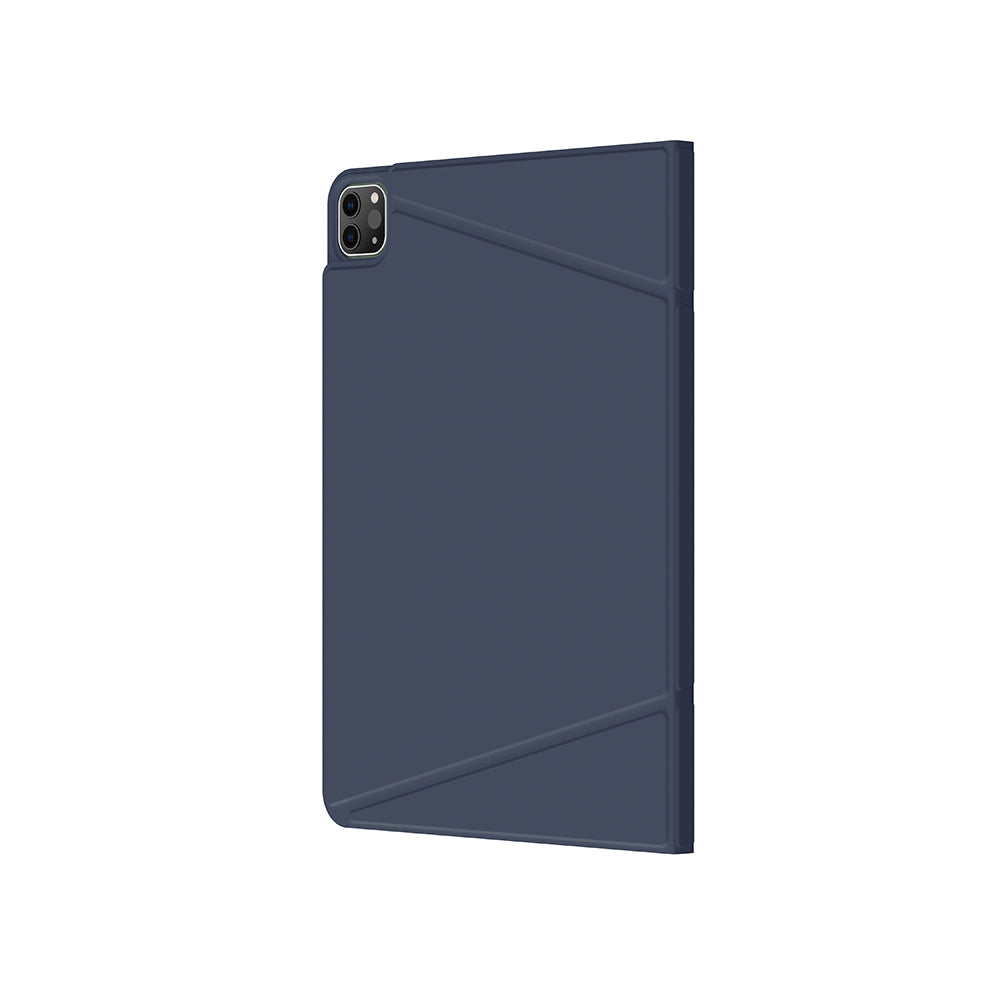 Apple iPad Air 11 2025 M3 Amazingthing Matte Pro Mag Folio Katlanabilir Magnetik Standlı Kılıf Pembe