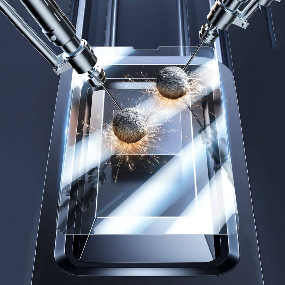 Apple iPad Pro 11 2024 Benks OKR Glass Warrior HD Parlak Ekran Koruyucu Şeffaf