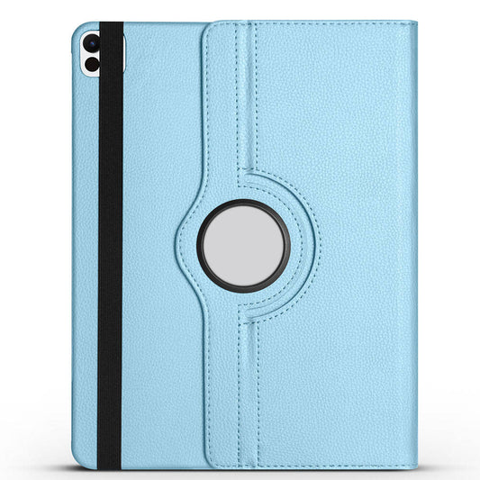 Apple iPad Pro 13 2025 M5 Zore Dönebilen Standlı Kılıf Mor