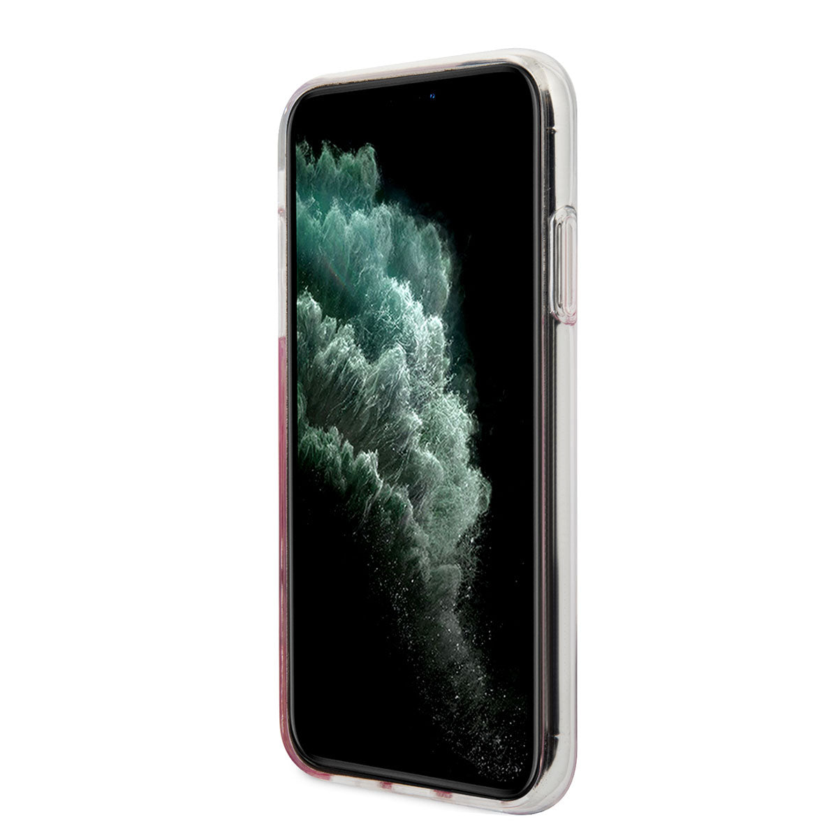 Apple iPhone 11 Kılıf Karl Lagerfeld Sert TPU K&C Dizayn Kapak Renksiz