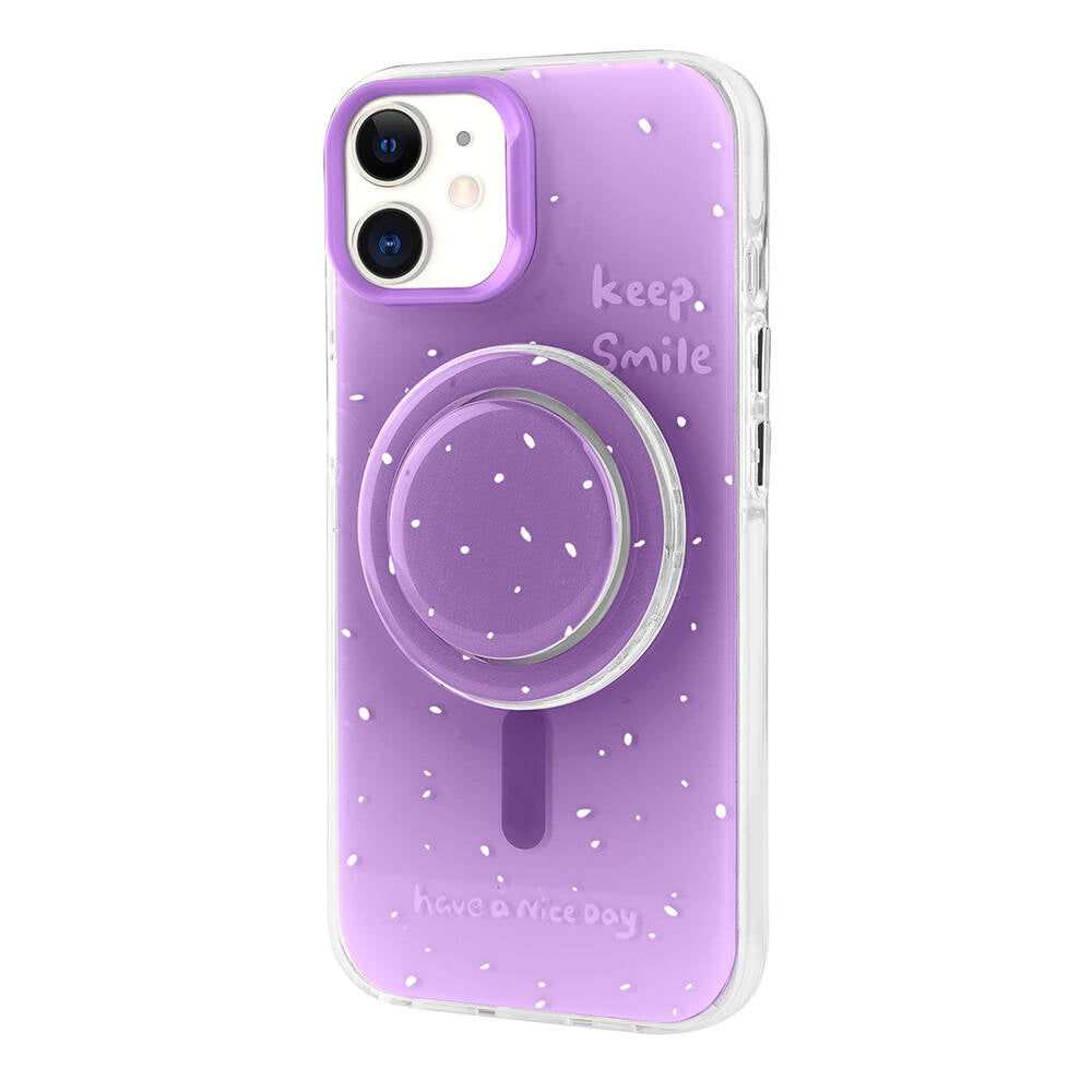Apple iPhone 11 Kılıf M-safe Şarj Özellikli Tak-Çıkar Pop Soketli Zore Tiktok Kapak