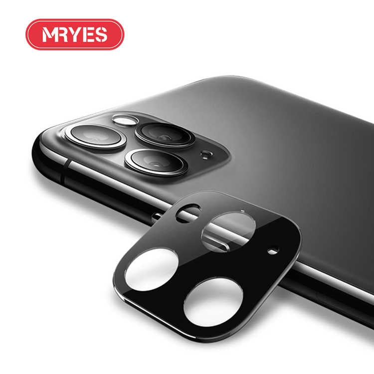 Mr.Yes Apple iPhone 11 Pro Max Zore Kamera Lens Koruyucu Siyah