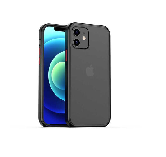 Apple iPhone 12 Kılıf Benks Magic Smooth Drop Resistance Kapak Siyah