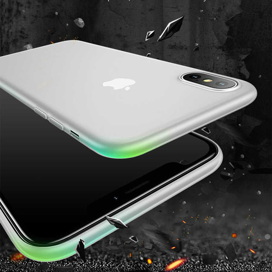 Apple iPhone 12 Mini Kılıf Wiwu Skin Nano PP Kapak Beyaz