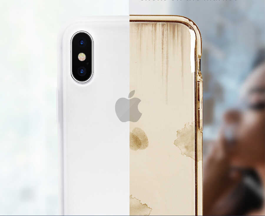 Apple iPhone 12 Mini Kılıf Wiwu Skin Nano PP Kapak Beyaz