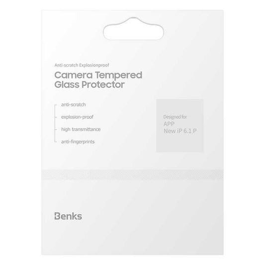 Apple iPhone 12 Pro Benks Soft Kamera Lens Koruyucu Cam Renksiz