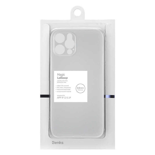 Apple iPhone 12 Pro Max Kılıf Benks Lollipop Protective Kapak Beyaz