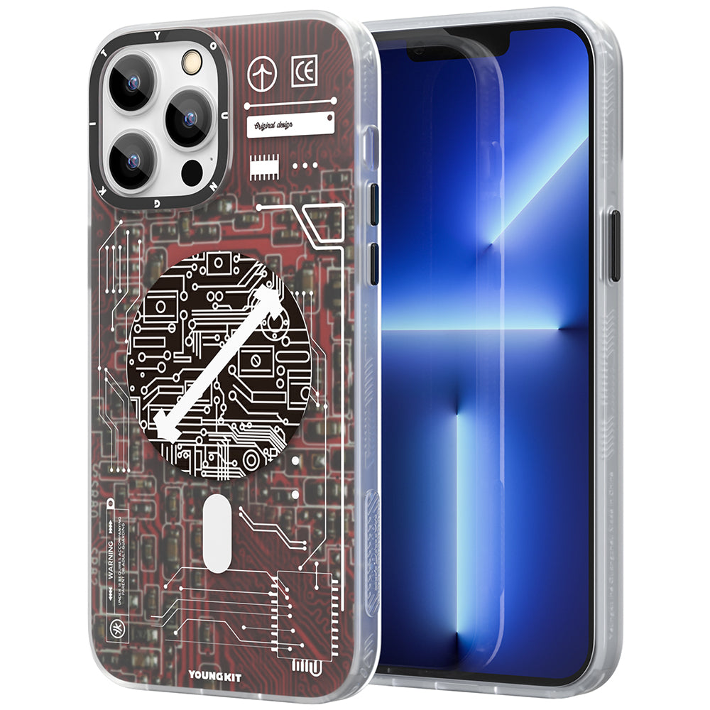Apple iPhone 12 Pro Max Kılıf YoungKit Technology Serisi Kapak