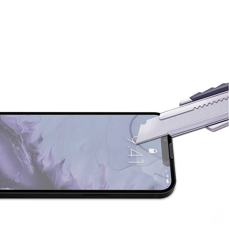 Apple iPhone 12 Wiwu Easy İnstall iVista Super Hardness Ekran Koruyucu Siyah