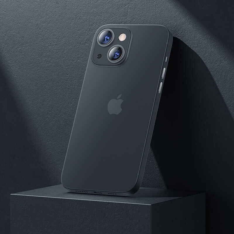 Apple iPhone 13 Kılıf Benks Lollipop Protective Kapak Transparan Siyah