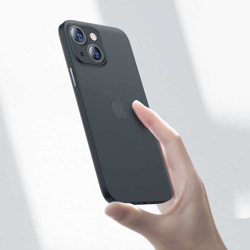 Apple iPhone 13 Kılıf Benks Lollipop Protective Kapak Transparan Siyah