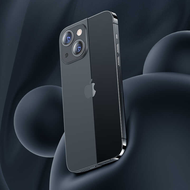 Apple iPhone 13 Kılıf Benks Lollipop Protective Kapak Transparan Siyah