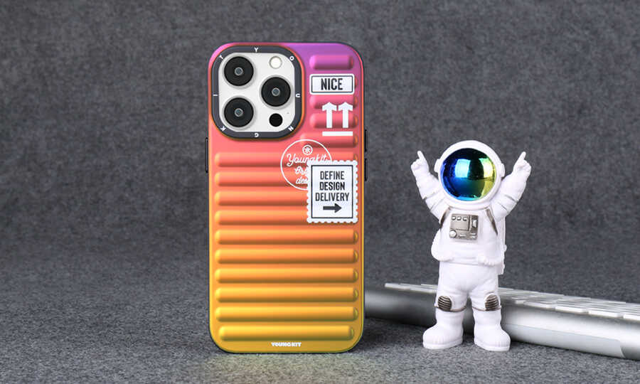 Apple iPhone 13 Kılıf YoungKit The Secret Color Serisi Kapak Yeşil
