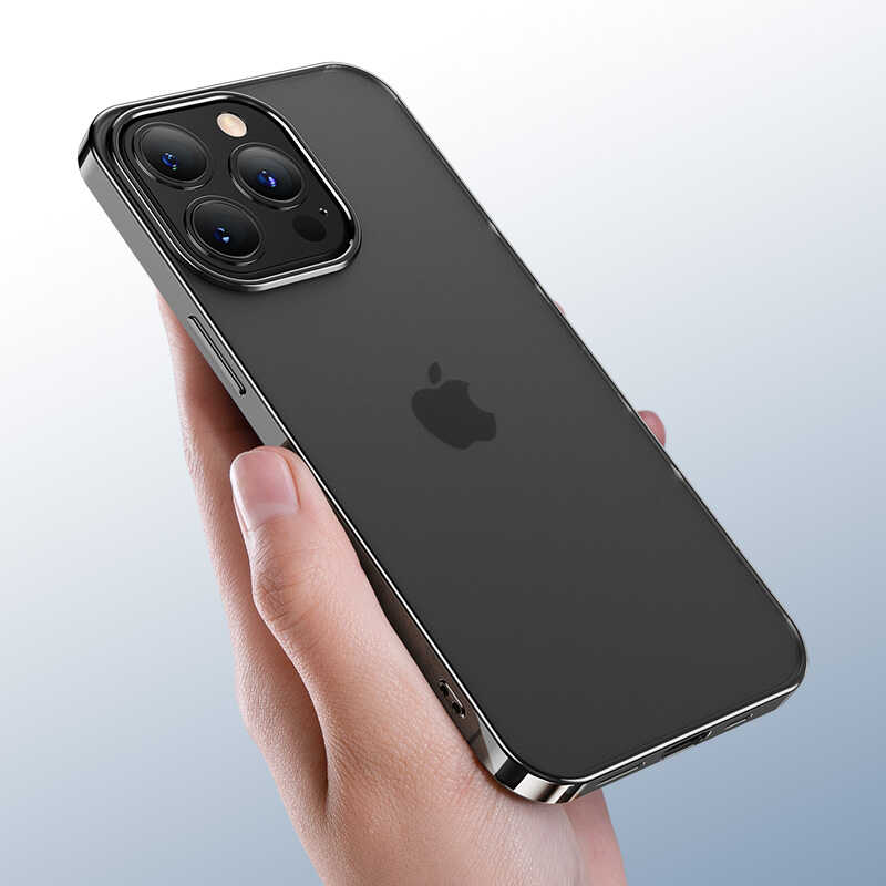 Apple iPhone 13 Pro Benks Matte Electroplated TPU Kapak Gold