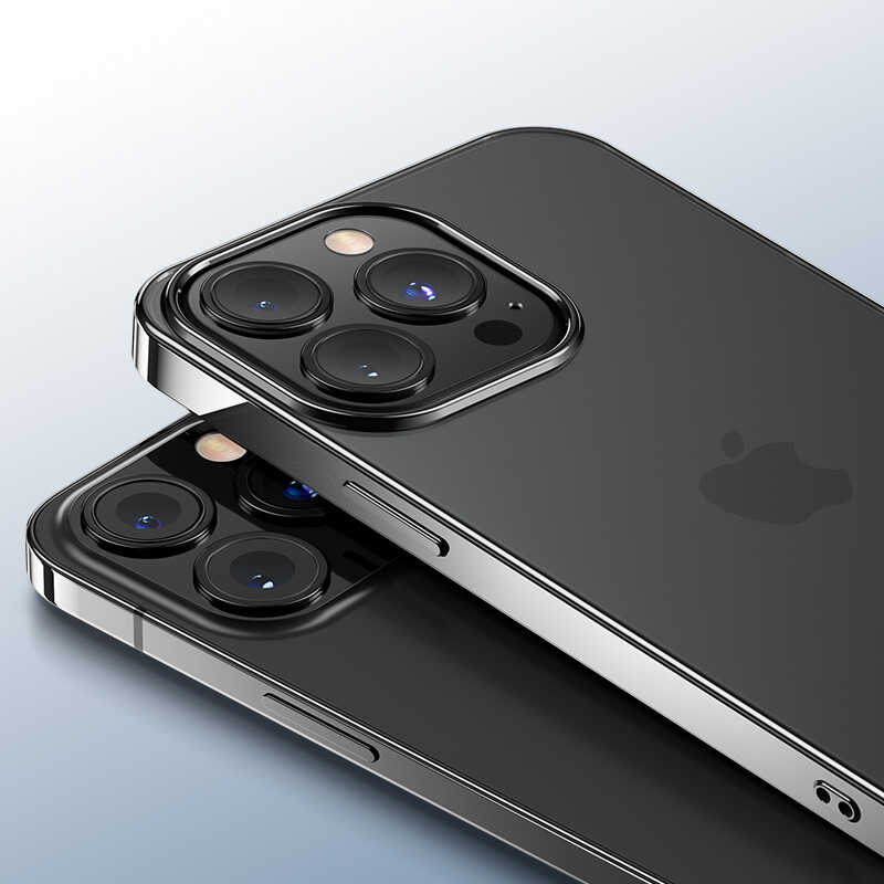 Apple iPhone 13 Pro Max Benks Matte Electroplated TPU Kapak Renksiz
