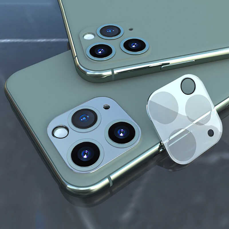 Apple iPhone 13 Pro Max Go Des Lens Shield Kamera Lens Koruyucu Renksiz