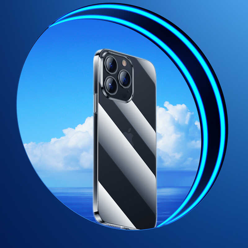 Apple iPhone 13 Pro Max Kılıf Benks Crystal Series Clear Kapak Renksiz