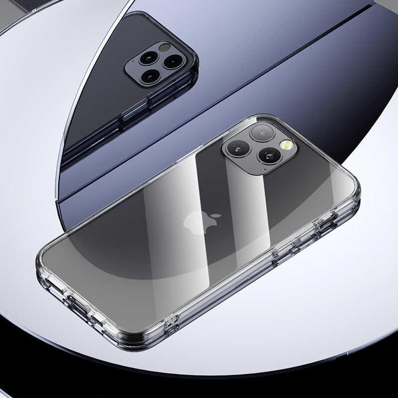 Apple iPhone 13 Pro Max Kılıf Benks Magic Crystal Clear Glass Kapak Renksiz
