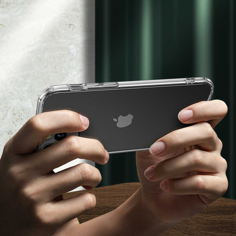 Apple iPhone 13 Pro Max Kılıf Benks Magic Crystal Clear Glass Kapak Renksiz
