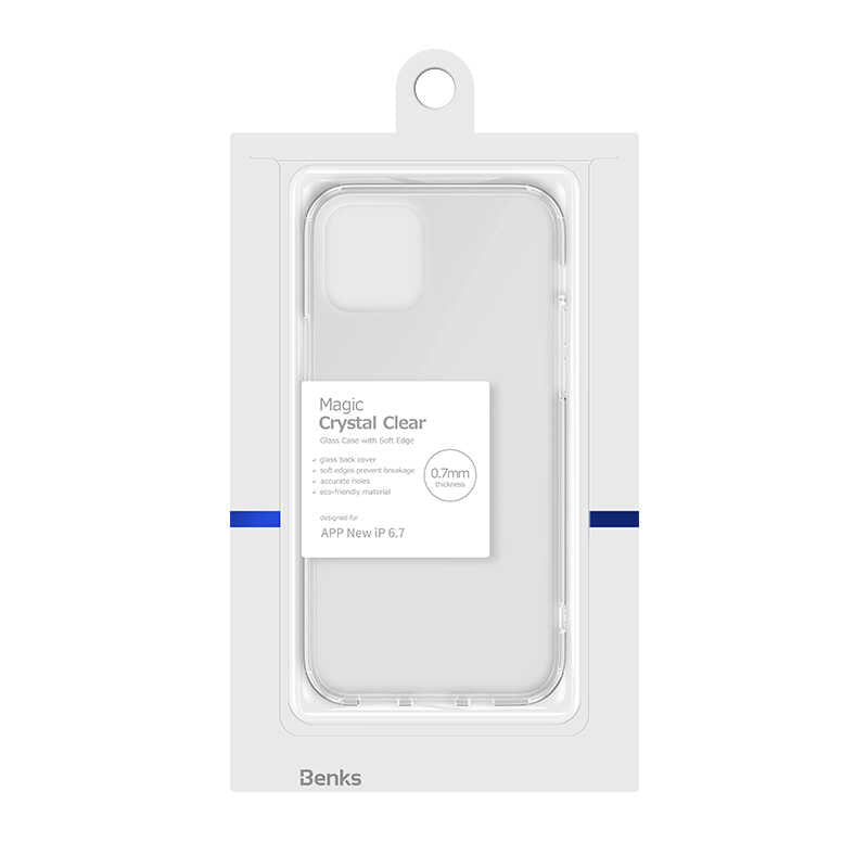 Apple iPhone 13 Pro Max Kılıf Benks Magic Crystal Clear Glass Kapak Renksiz
