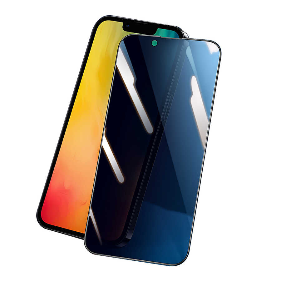 Apple iPhone 14 Benks 0.3mm V Pro Privacy Hayalet Ekran Koruyucu Siyah