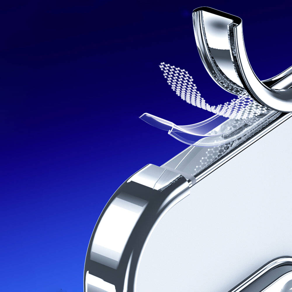 Apple iPhone 14 Kılıf M-safe Şarj Özellikli Cam Yüzey Benks Electroplated Kapak Siyah