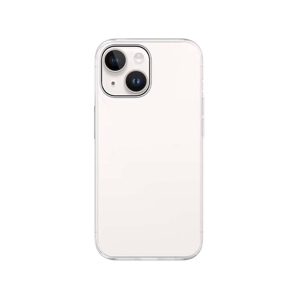 Apple iPhone 14 Kılıf Ultra İnce Mat PC Arka Yüzey Recci Elite Serisi Kapak Gri