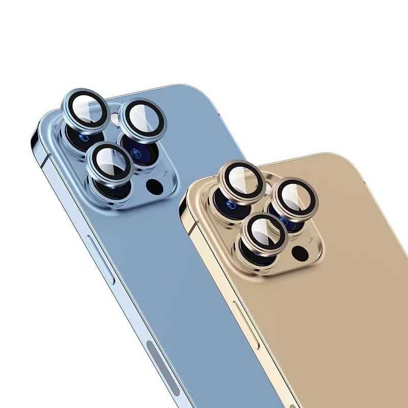 Apple iPhone 14 Plus Go Des Eagle Kamera Lens Koruyucu Sierra Mavi