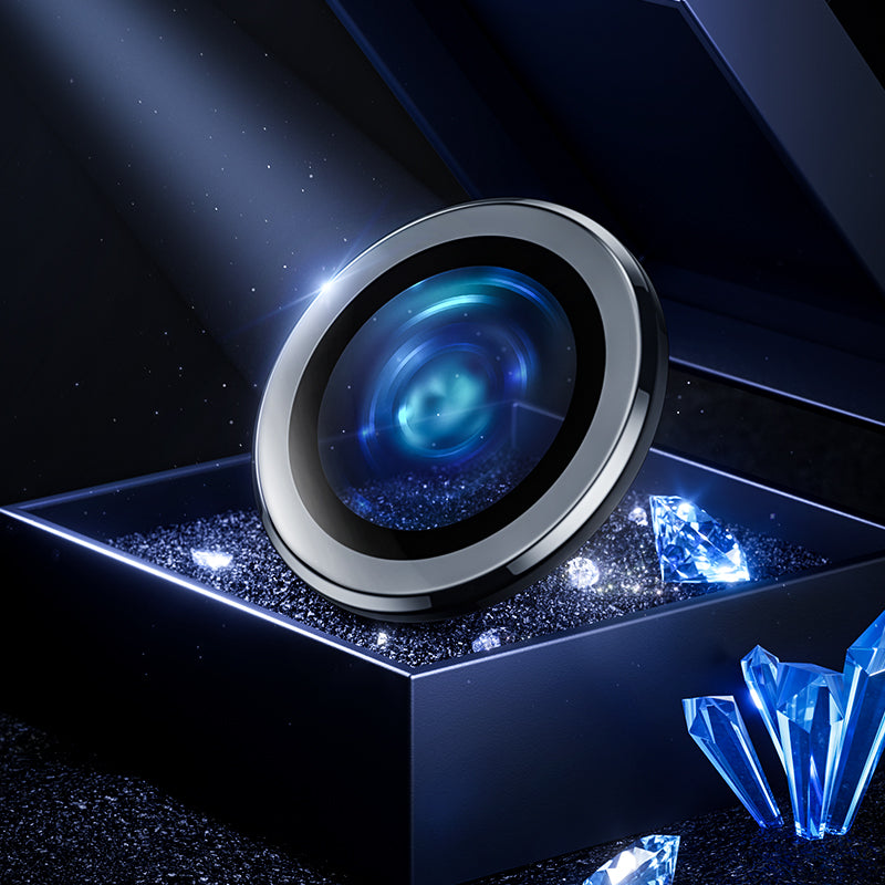Apple iPhone 14 Pro Benks DR Safir Kamera Lens Koruyucu Gold