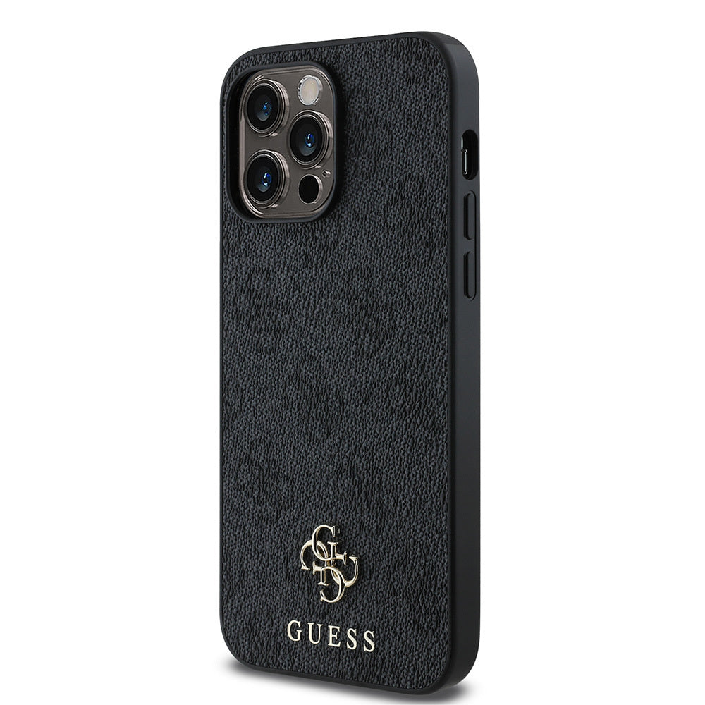Apple iPhone 14 Pro Kılıf Guess Orjinal Lisanslı M-safe Şarj Özellikli Small 4G Classic Kapak Pembe