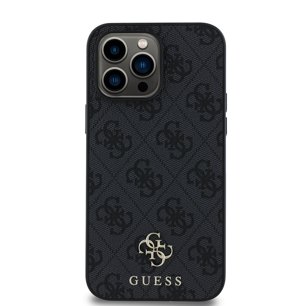 Apple iPhone 14 Pro Kılıf Guess Orjinal Lisanslı M-safe Şarj Özellikli Small 4G Classic Kapak Pembe